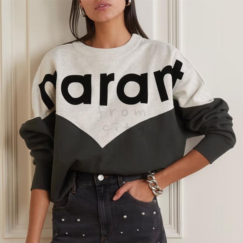 이자벨마랑 에뚜왈 휴스턴 로고 스웻셔츠 맨투맨