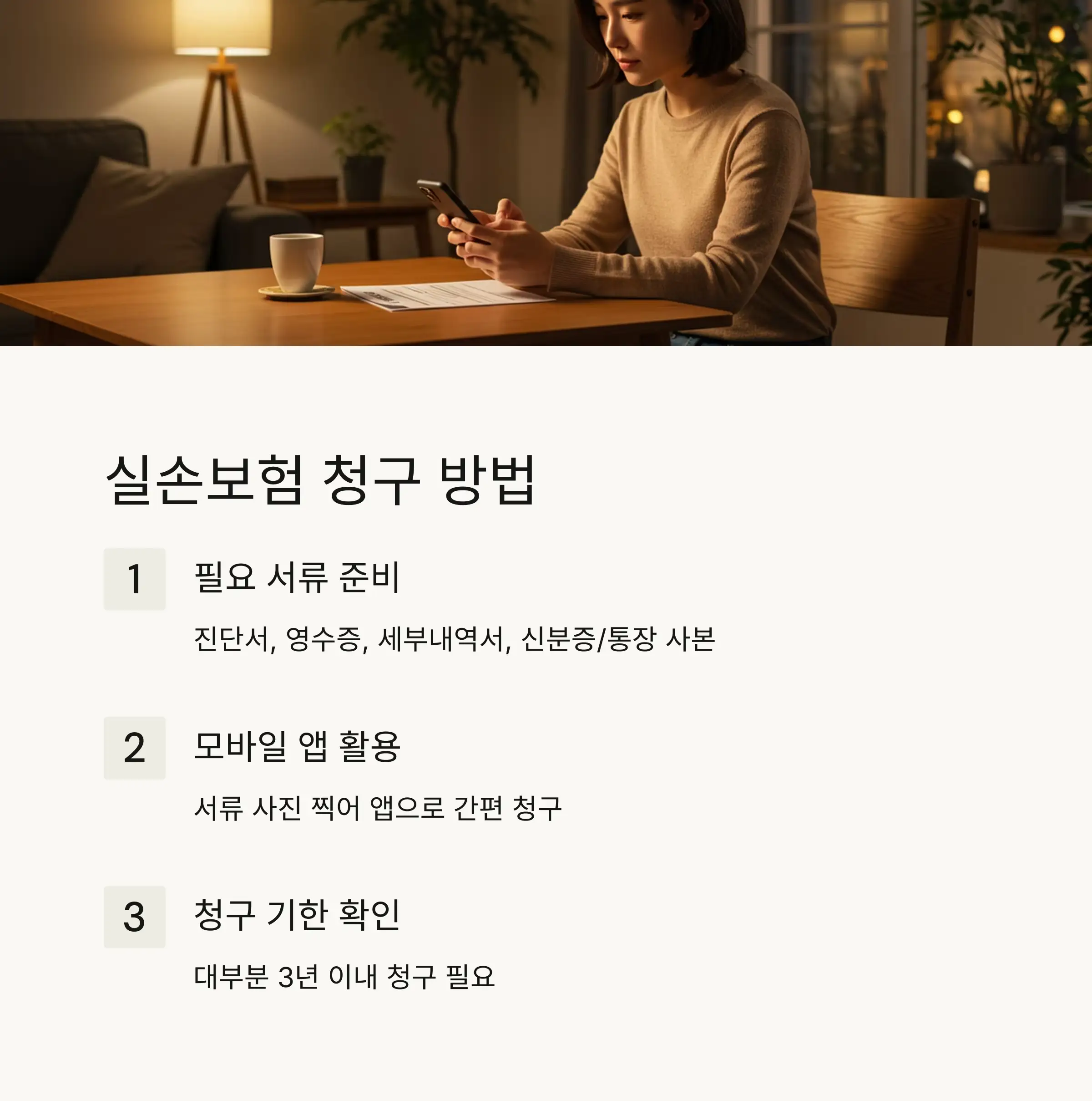 📋 실손보험과 병원비 청구