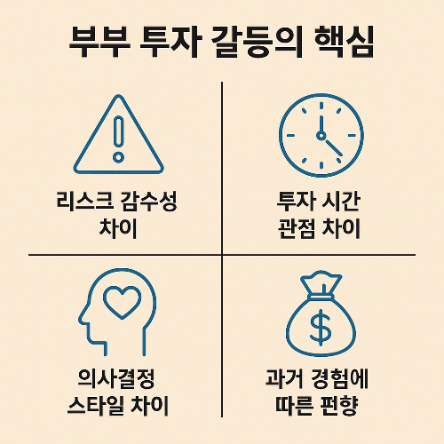 부부 투자 갈등 해결방법