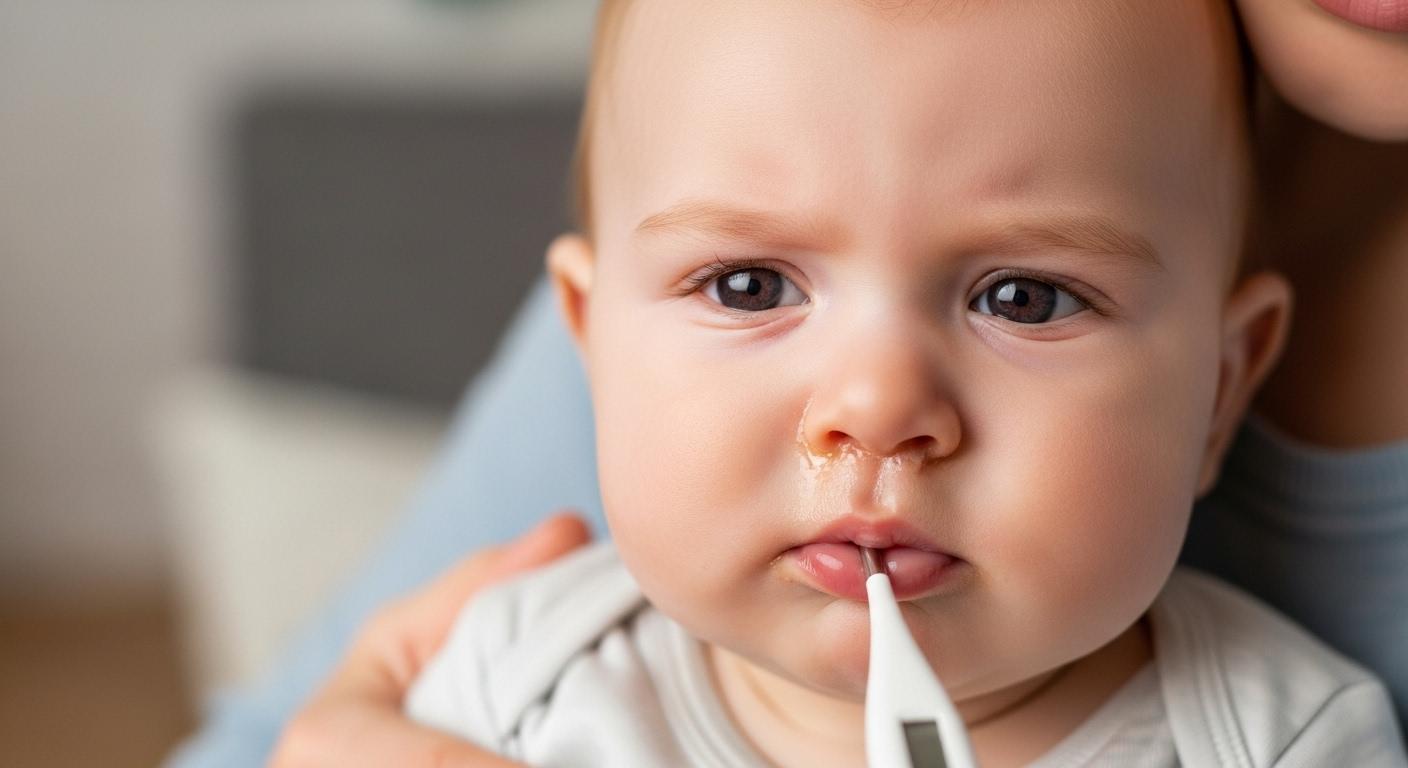 아기 독감 증상