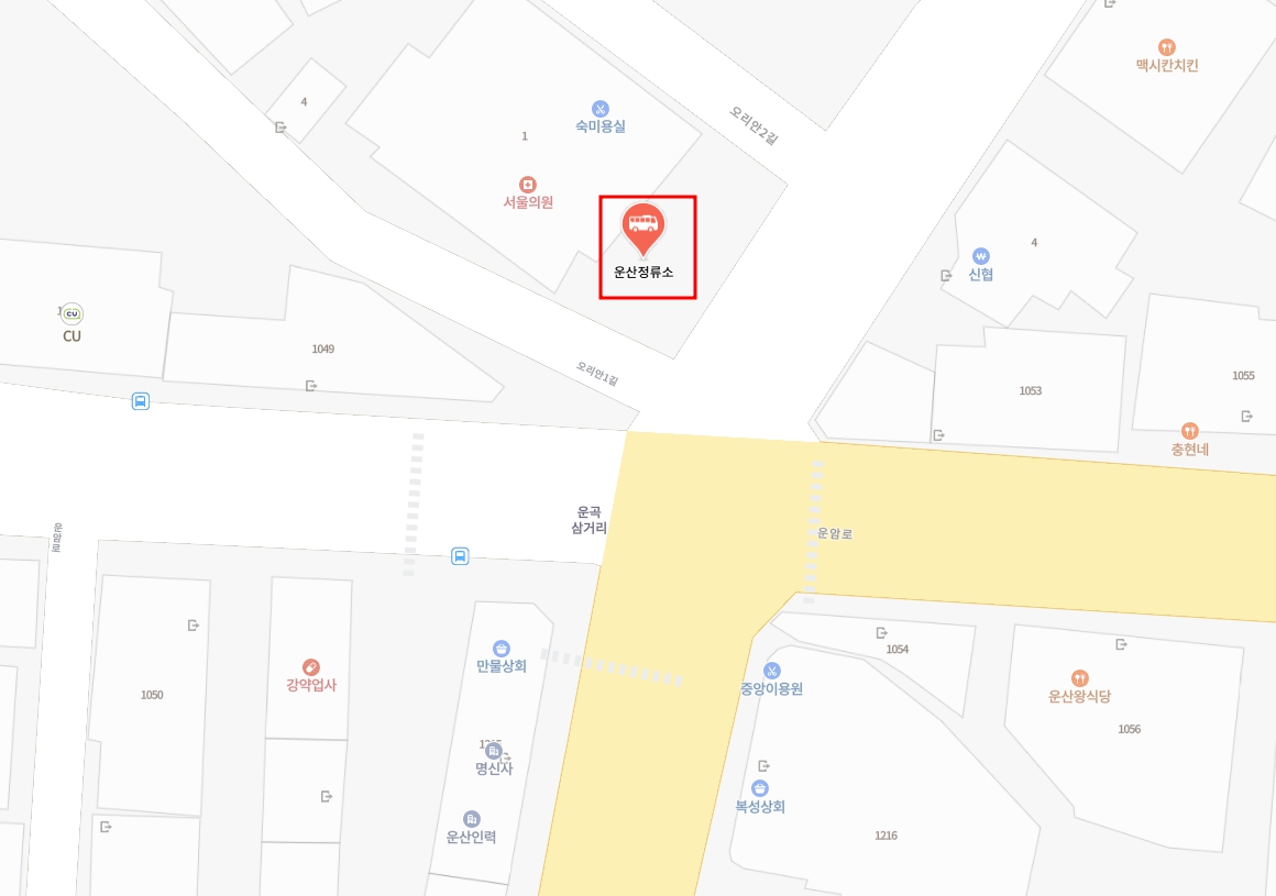 운산 김포공항 리무진 버스 노선 시간표 요금 소요시간 예약 방법