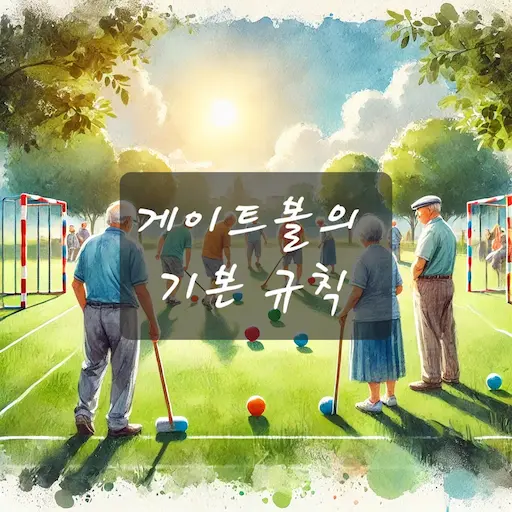 게이트볼의 기본 규칙