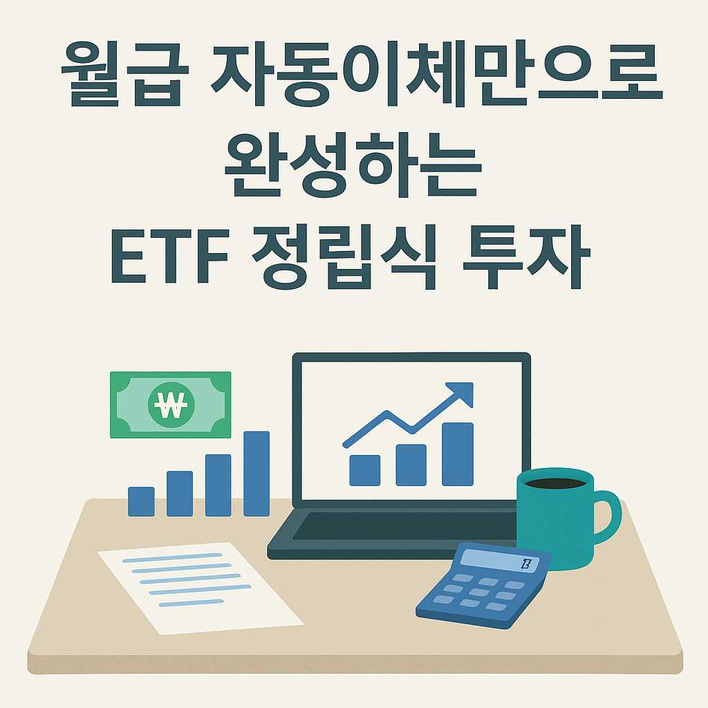 💰 월급 자동이체만으로 완성하는 ETF 정립식 투자 루틴