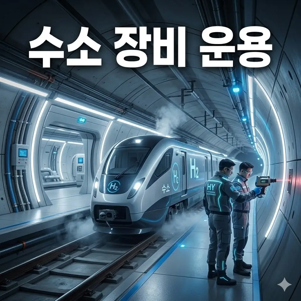 도시 철도 공사에서 수소 장비 운용 시간이 제한되는 조건삭제