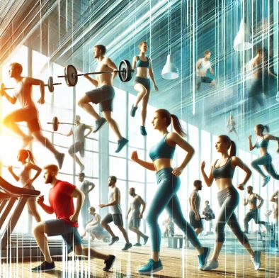 운동하는 사람 관련 사진