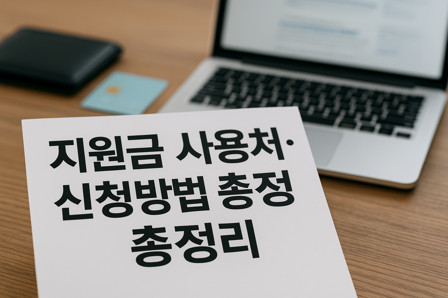 지원금 사용처&middot;신청방법 총정리 (정부24 &amp; 카드사 비교 포함) 관련 정보