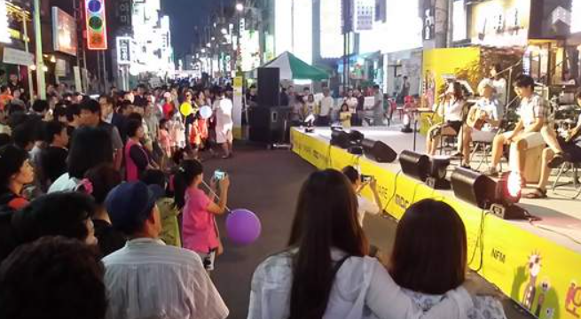 제8회 인천 선학동 음식특화거리 생동감축제 오십시영 축제