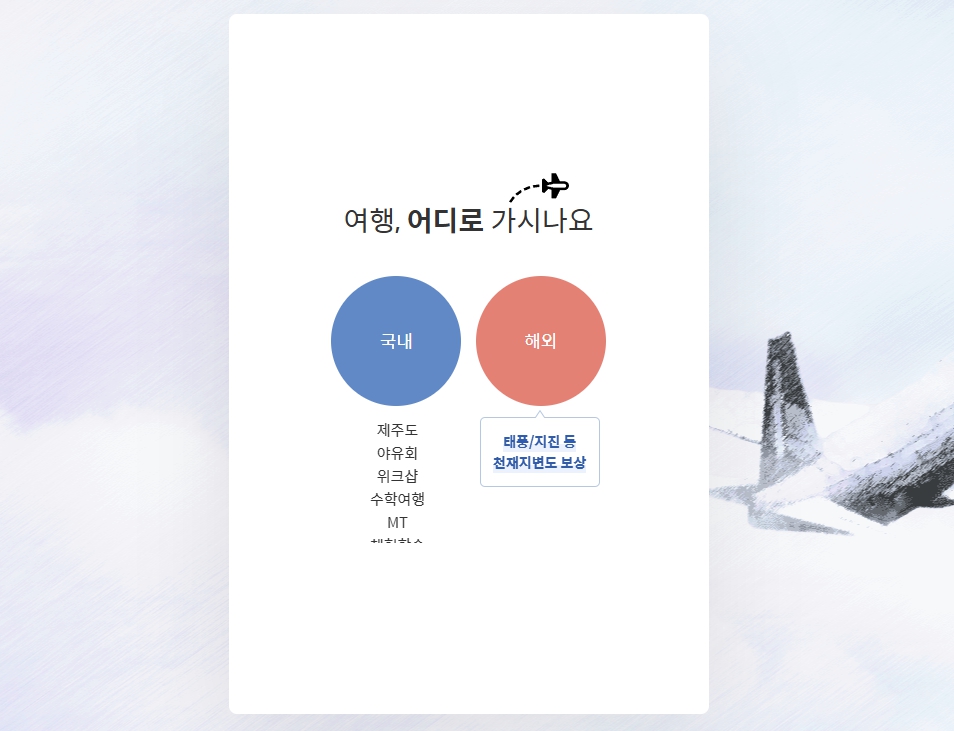 2024 여행자 보험