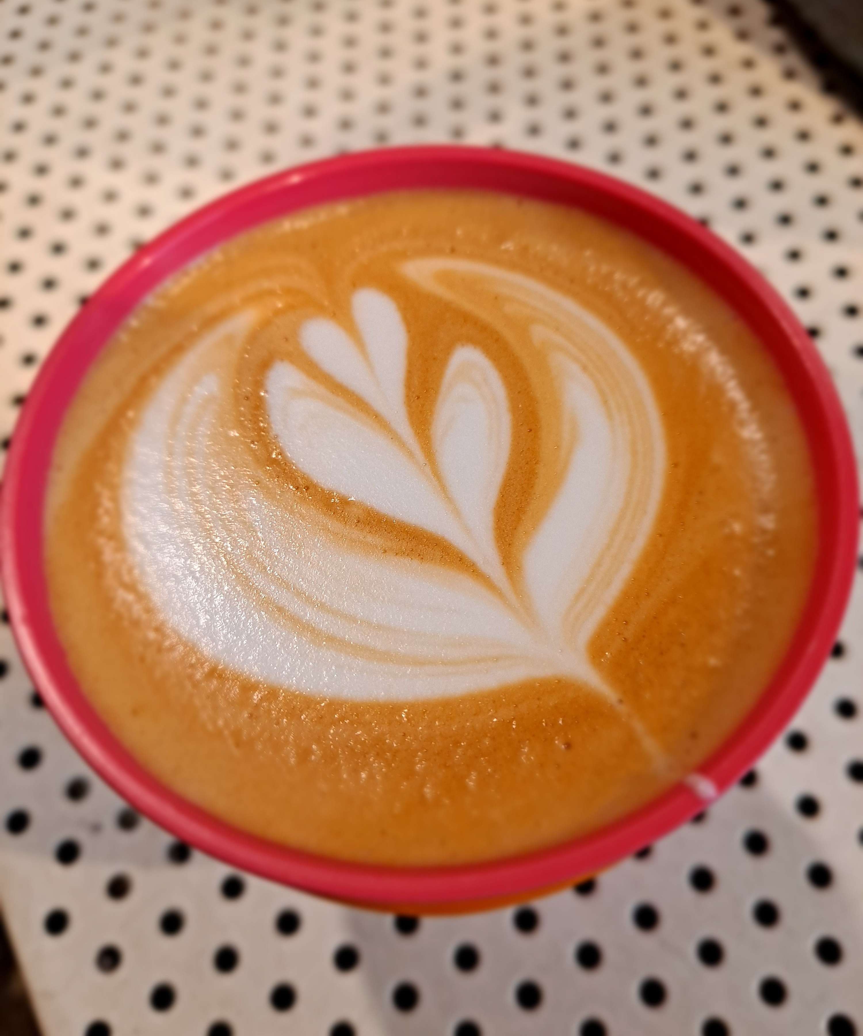 라떼아트 3단튤립