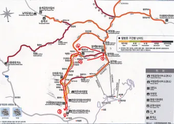 덕유산 등산코스 지도 곤돌라 구천동계곡 가족 트레킹 추천_4