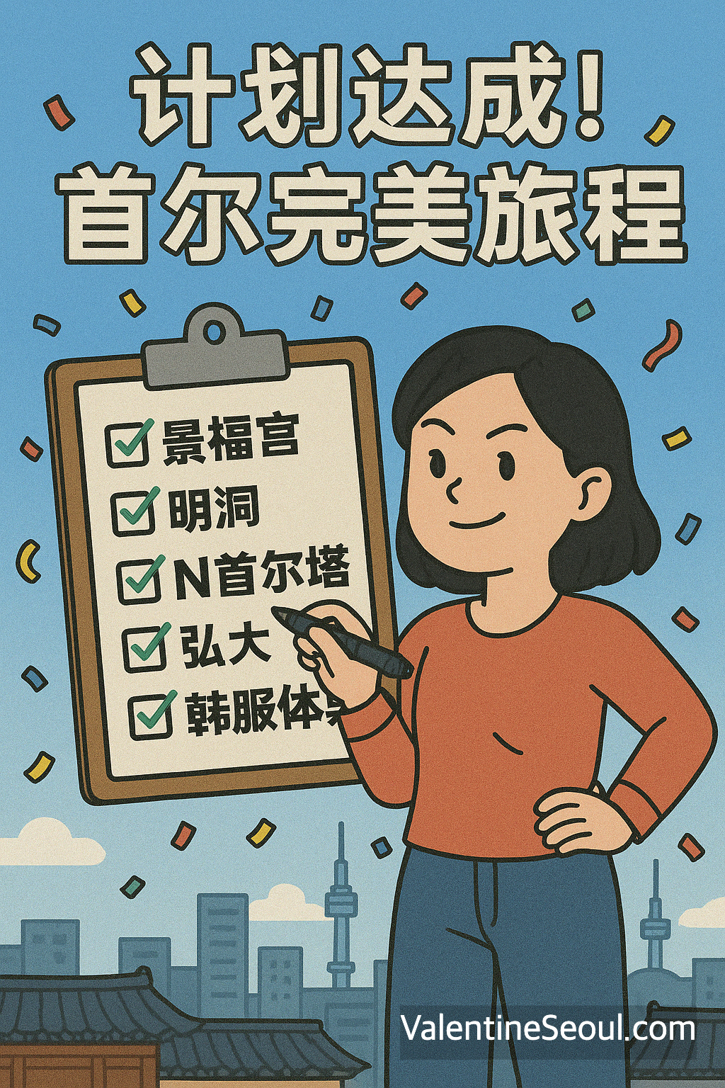 首尔旅游路线：为首次前往首尔的旅行者打造的完美指南
