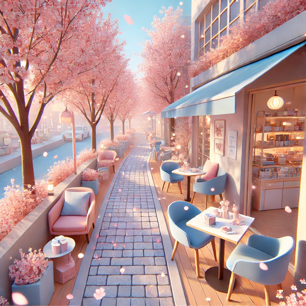 강릉 벚꽃 놀이