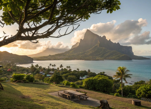 보라보라 신혼여행