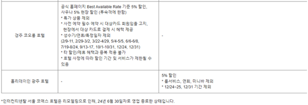 아멕스카드혜택2