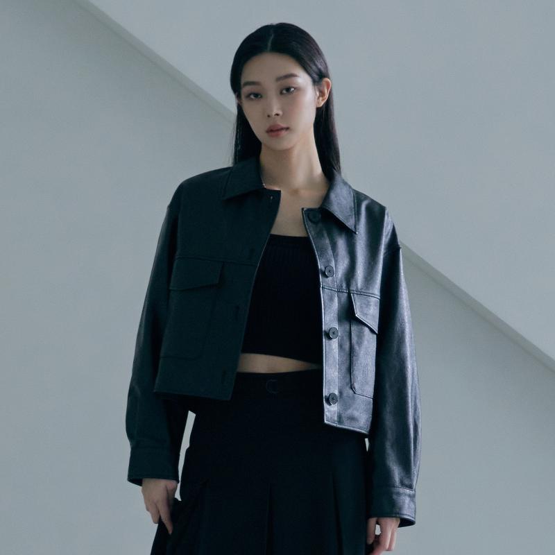 미쏘 스탠카라 비건레더 자켓 MIWJLDT0PB