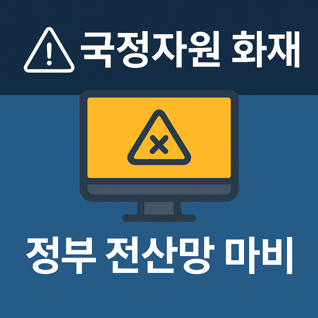 [속보&middot;분석] 국정자원 화재로 정부 전산망 마비 &mdash; 영향 분석과 투자 전략은?