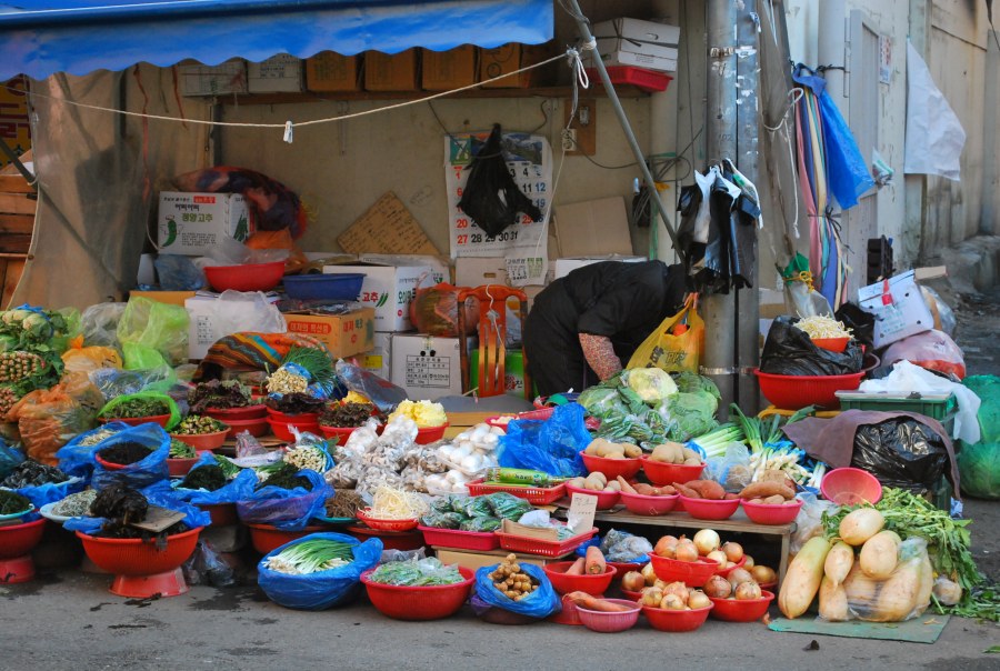 금정구 부곡시장 상가 주변