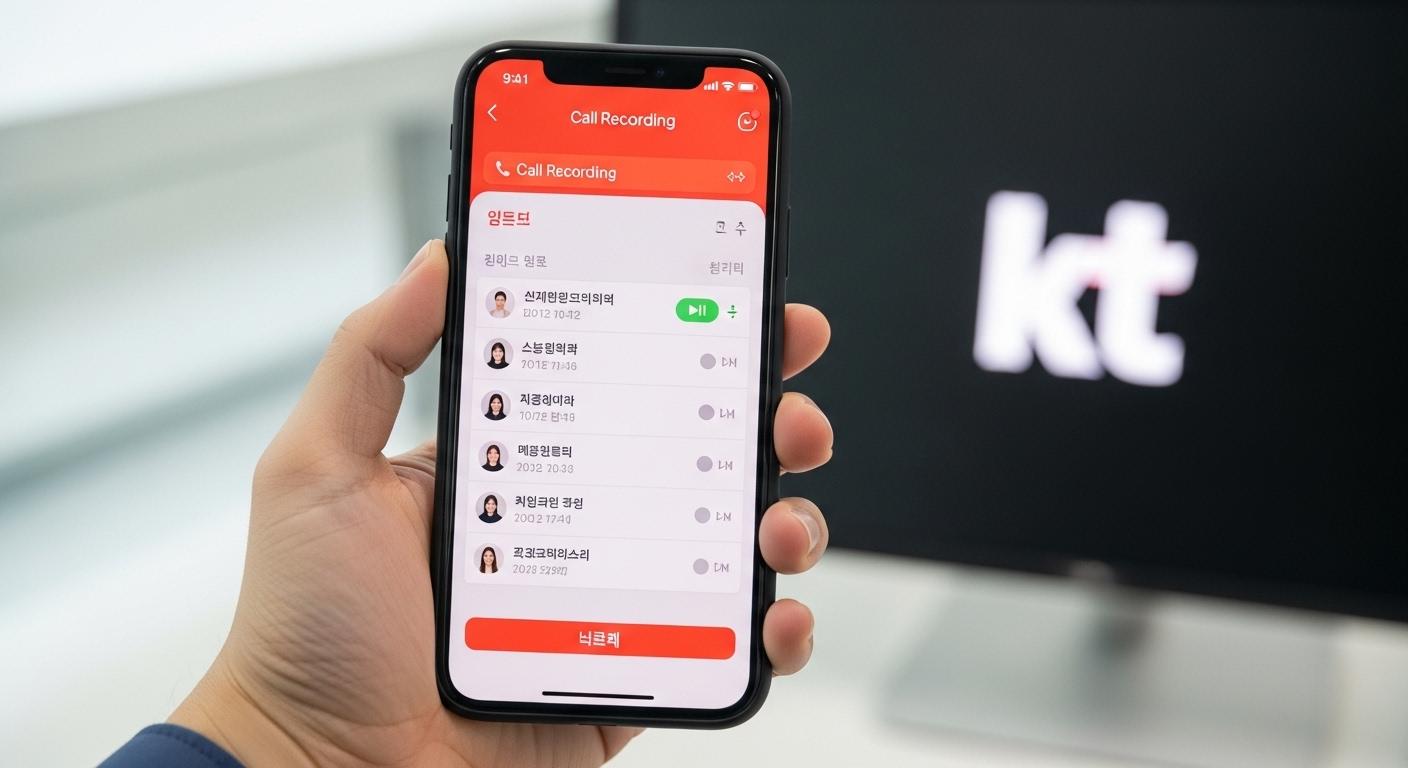 kt 아이폰 통화녹음 어플 추천
