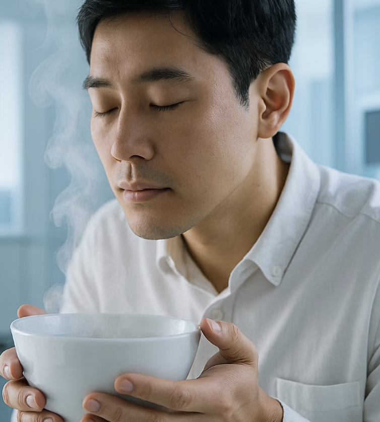 두 번째 기적, '따뜻한 수증기'로 목욕시키기