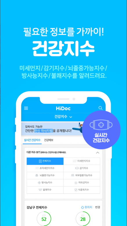 하이닥 앱 건강관리 활용법, 건강상담, 건강뉴스, 병원찾기