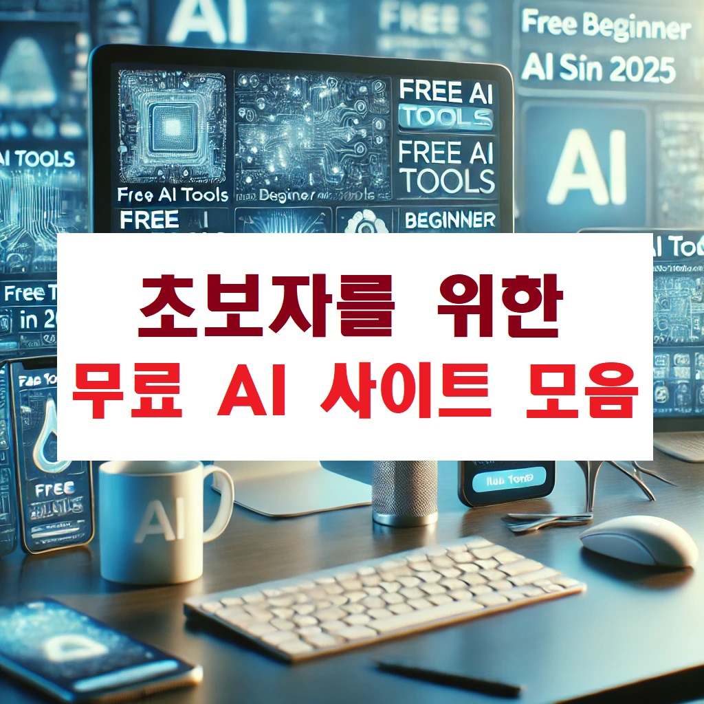 초보자를 위한 무료 AI 사이트 모음