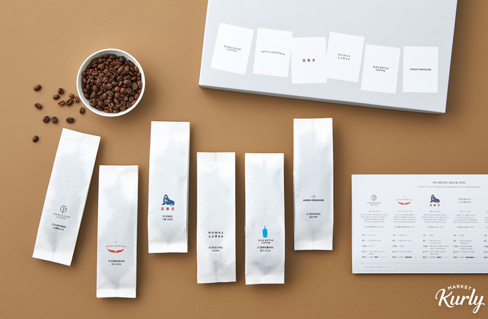 마켓컬리 - 커피 취향 찾기 샘플러 - 둘러보러가기