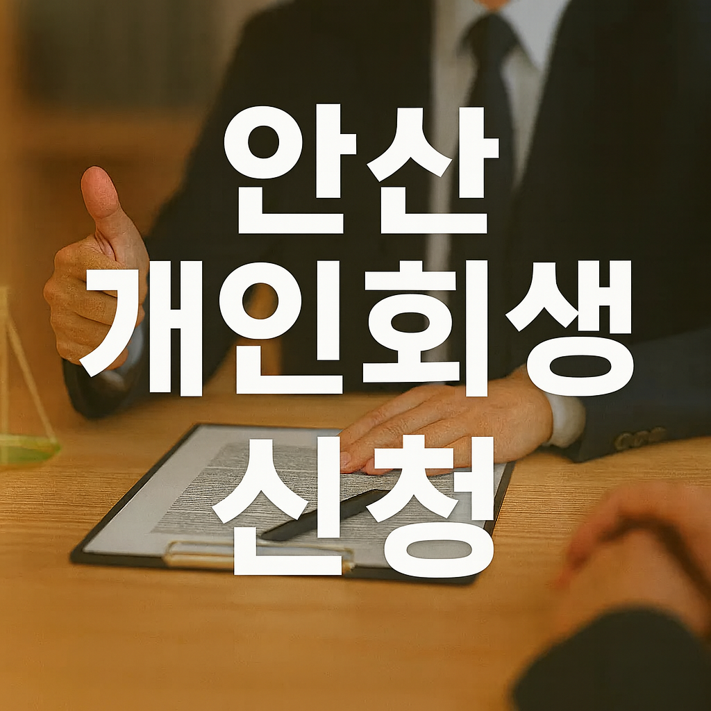 안산 개인회생 신청