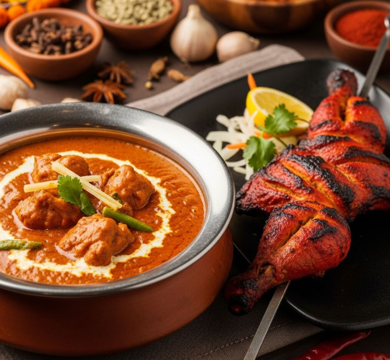 인도커리, 탄두리치킨