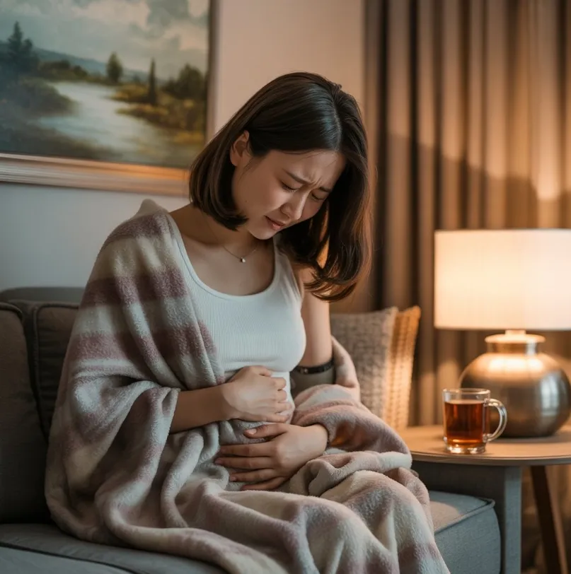 생리통 심할때 이미지