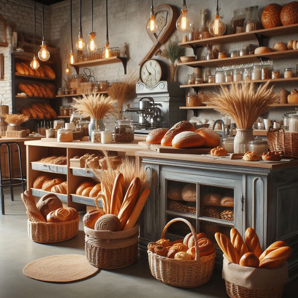 베이커리 배경