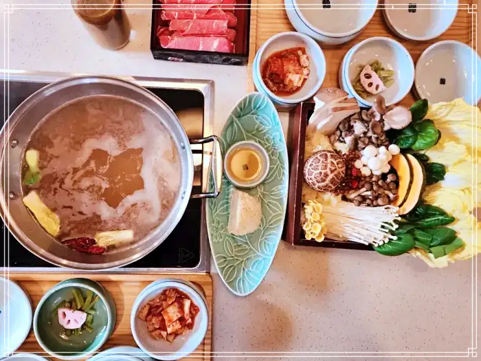 강남 양재 맛집 소고기 버섯 샤브샤브