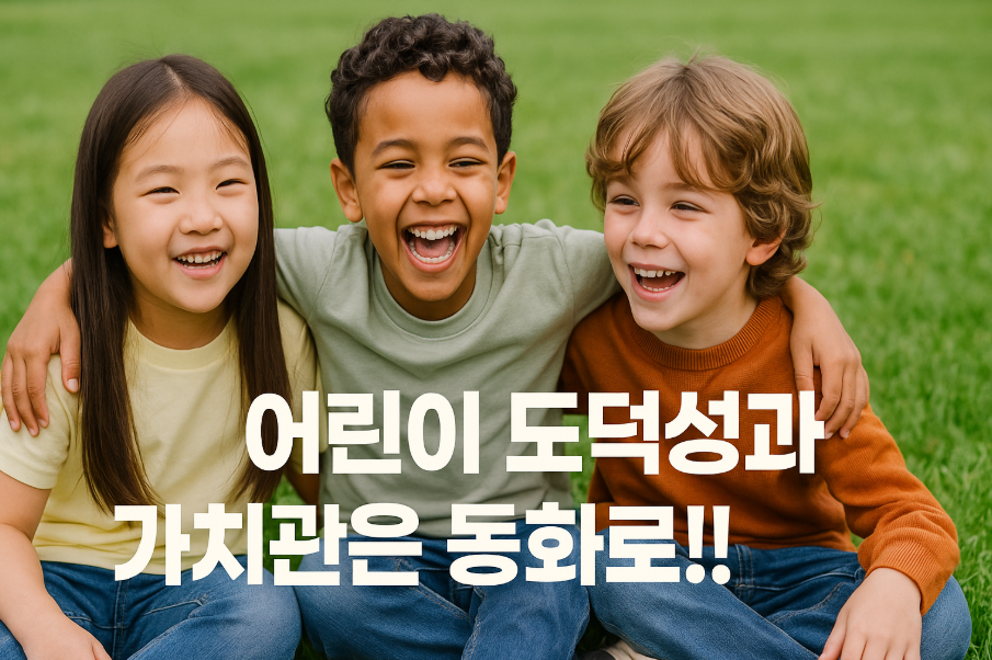 어린이 도덕성, 가치관, 동화