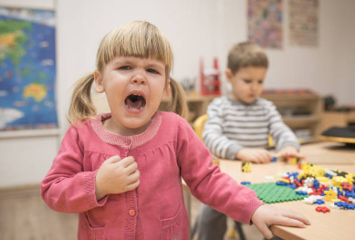 preschool crying management