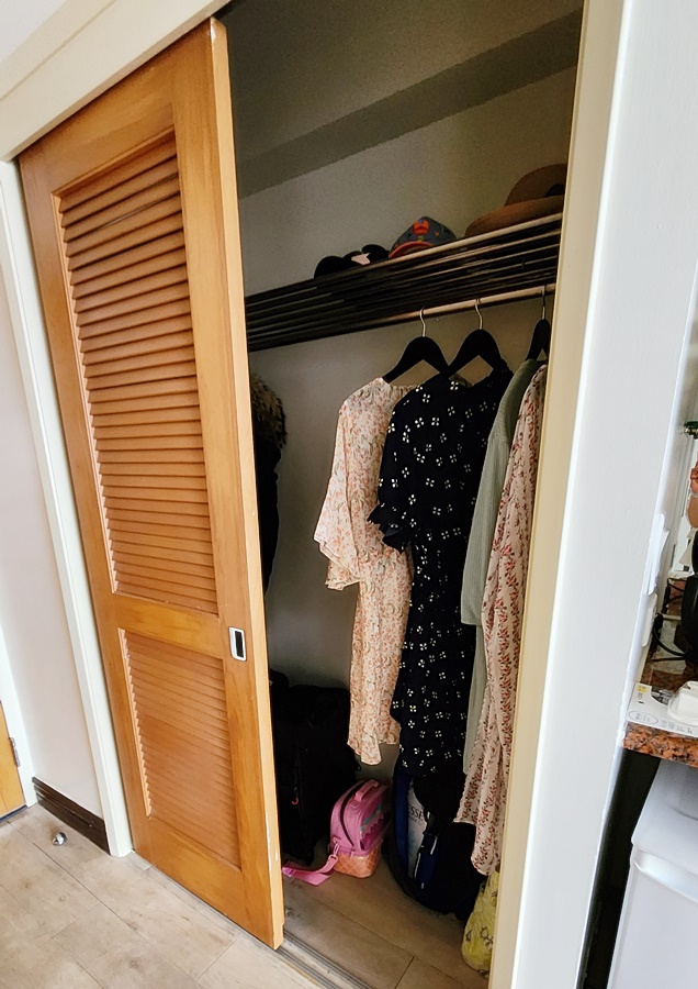 꽤넓었던 옷장