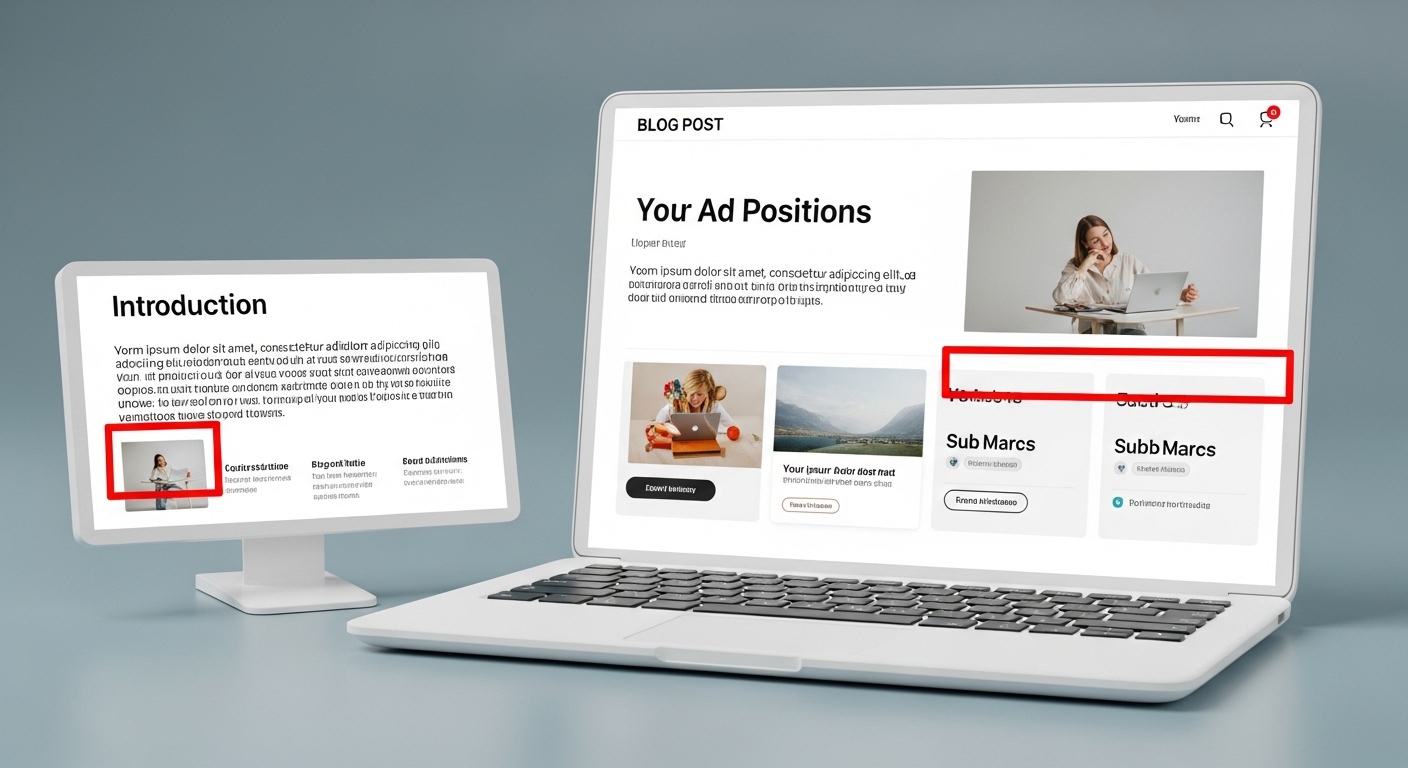 효과적인 광고 위치 시각화