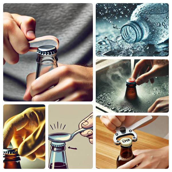 병뚜껑 안 열릴 때 쉽고 빠르게 여는 꿀팁 모음