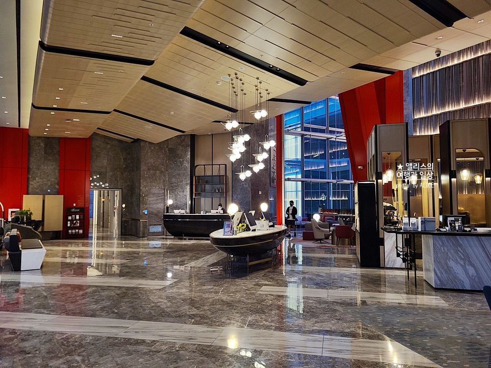 페어몬트 앰배서더 서울 후기, 더 아트리움 라운지, 수영장 후기