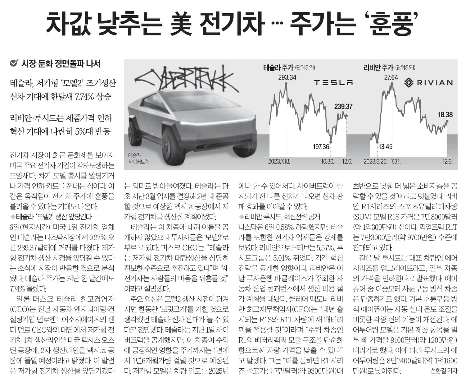 12월 8일 금 신문스크랩