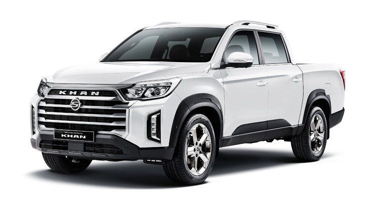 렉스턴 스포츠 칸 전측면