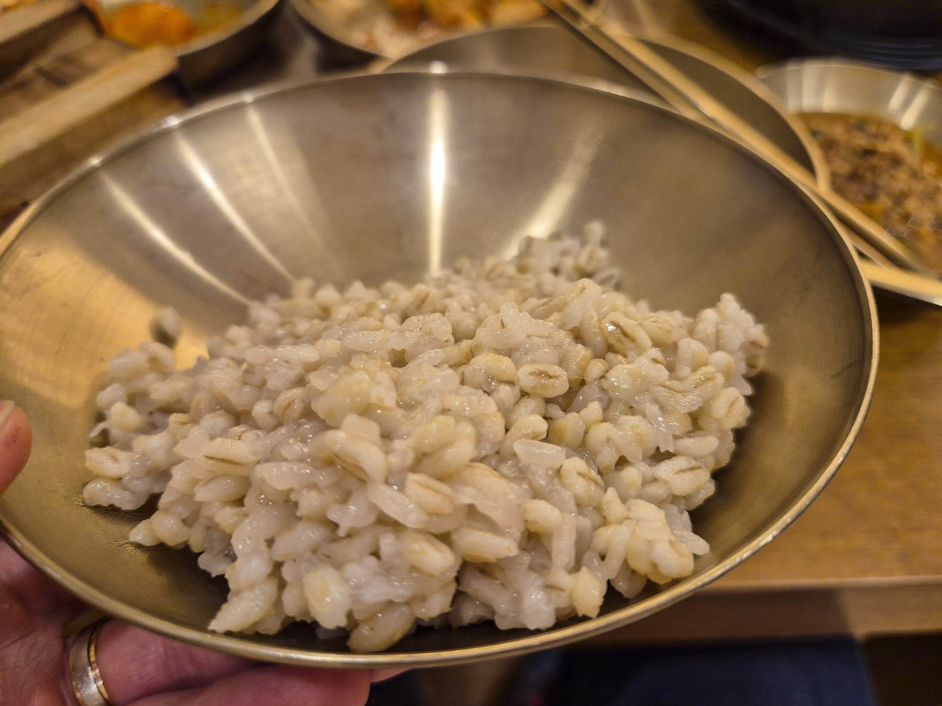 고소한 들밥의 모습