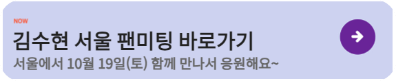 김수현 서울 팬미팅