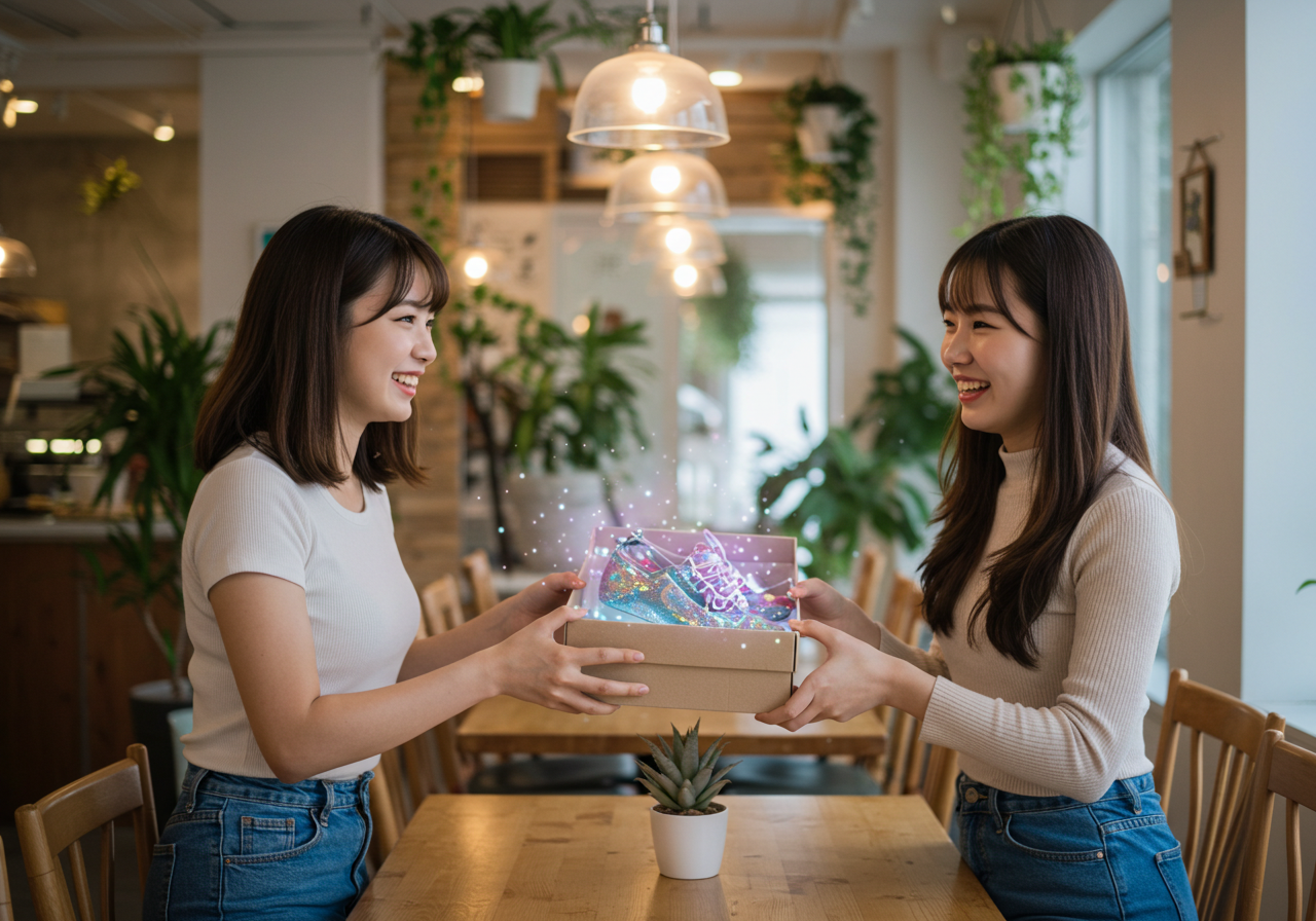 친구, 연인, 지인과의 신발 꿈