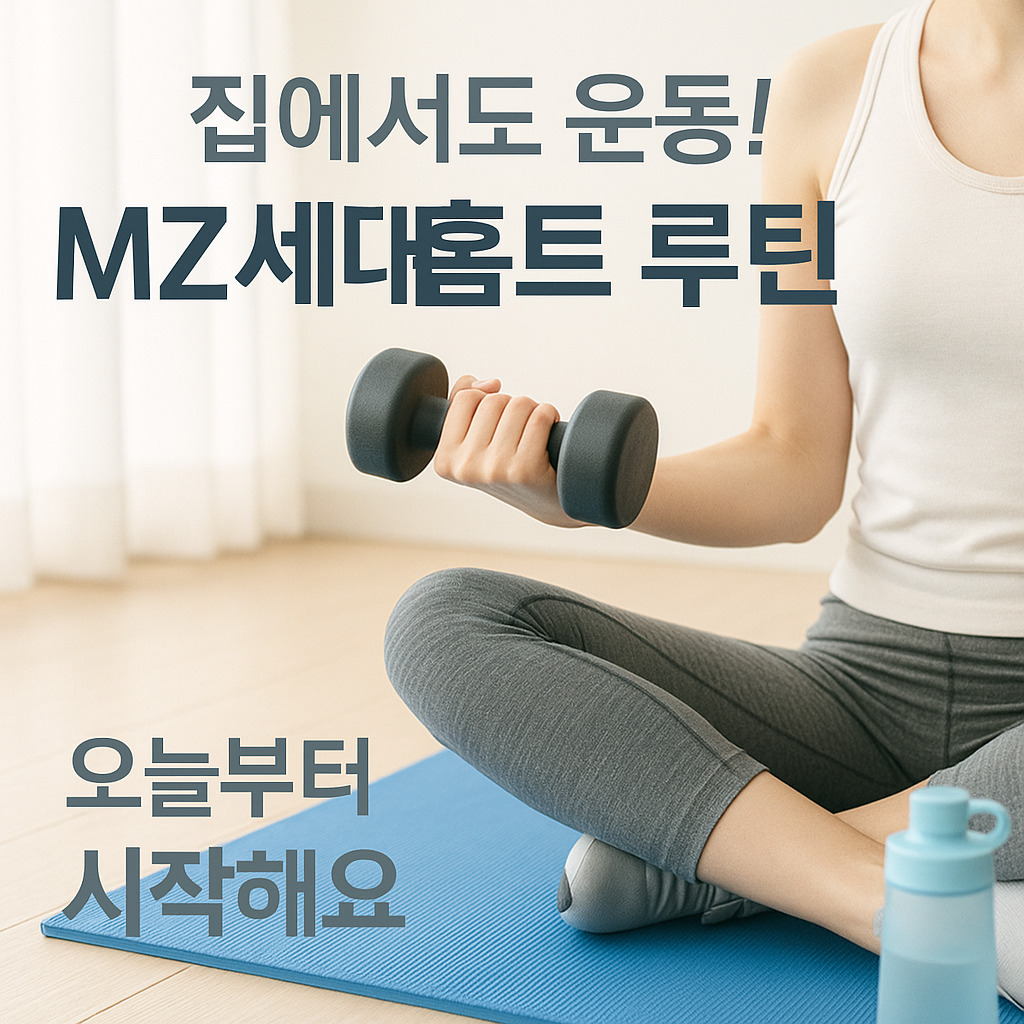 [2편] MZ세대를 위한 홈트레이닝 루틴