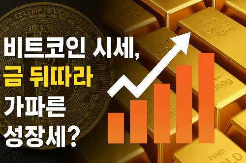 비트코인 시세, 금 뒤따라 가파른 성장세? — 전망과 예측