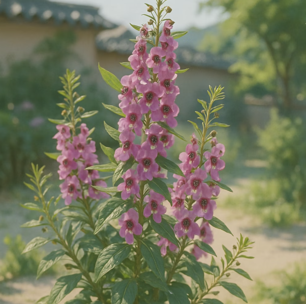 여름을 사랑하는 천사의 얼굴