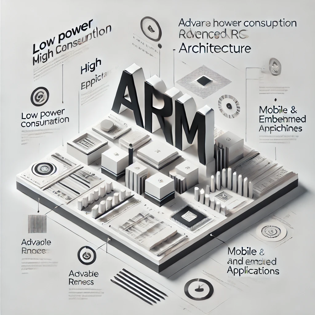 x86과 ARM에 대한 인포그래픽