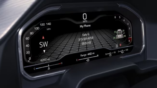 GMC 시에라 내부디자인