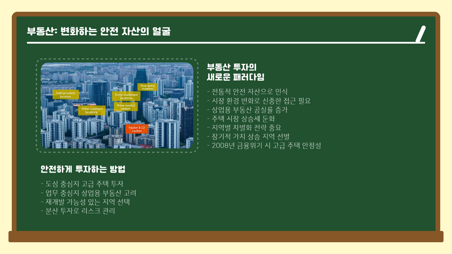 안전자산 부동산