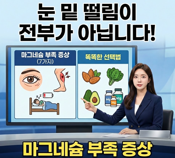 마그네슘 부족 증상