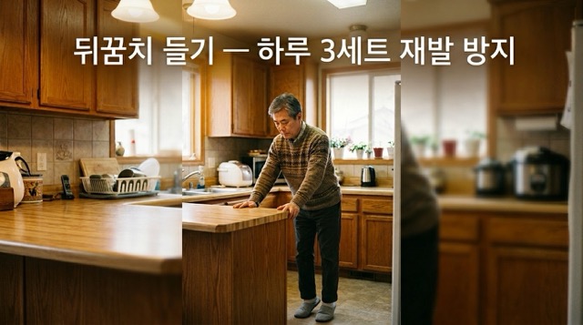 족저근막염 재발방지 까치발 강화운동